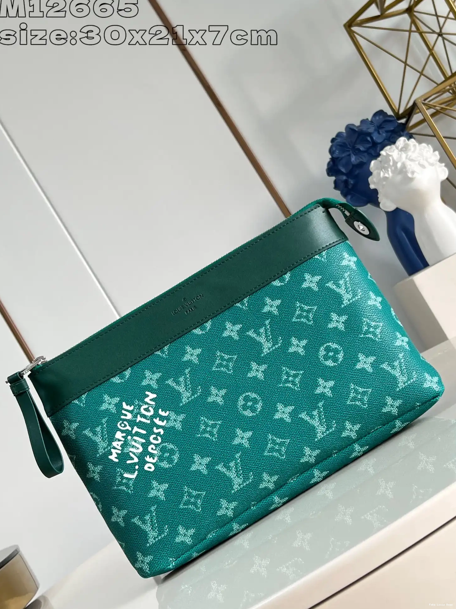 Fake Louis Bags POCHETTE VUITTON SOUPLE-30*21*7.5CM VOYAGE LOUIS 0506